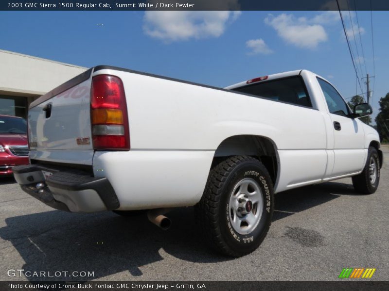  2003 Sierra 1500 Regular Cab Summit White
