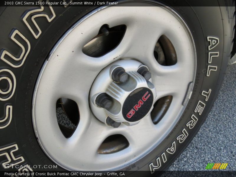  2003 Sierra 1500 Regular Cab Wheel