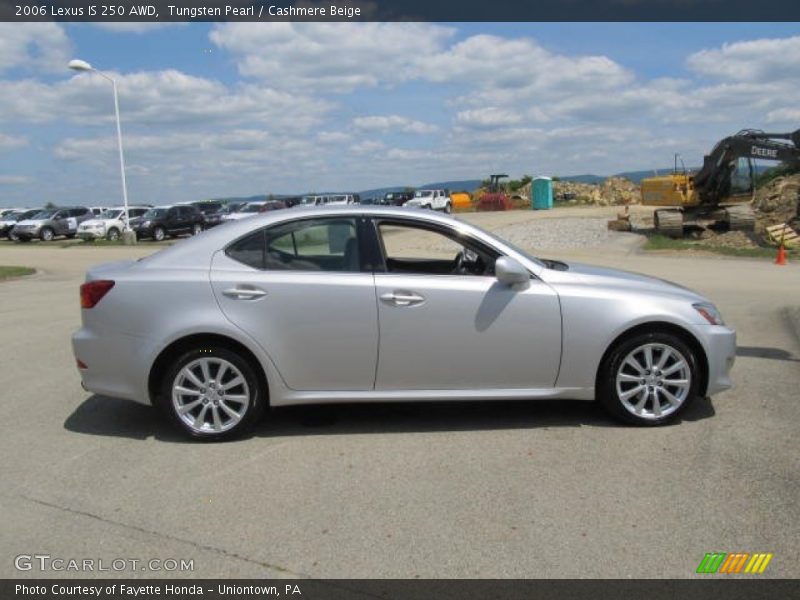 Tungsten Pearl / Cashmere Beige 2006 Lexus IS 250 AWD