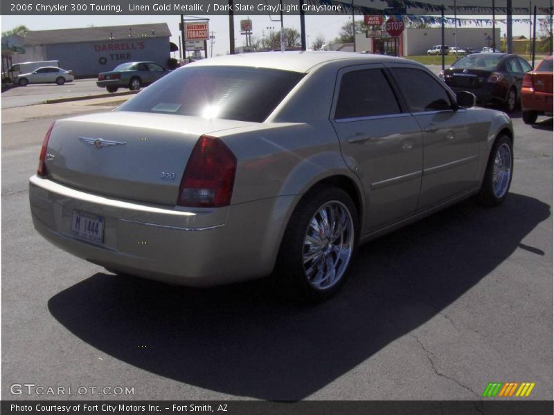 Linen Gold Metallic / Dark Slate Gray/Light Graystone 2006 Chrysler 300 Touring