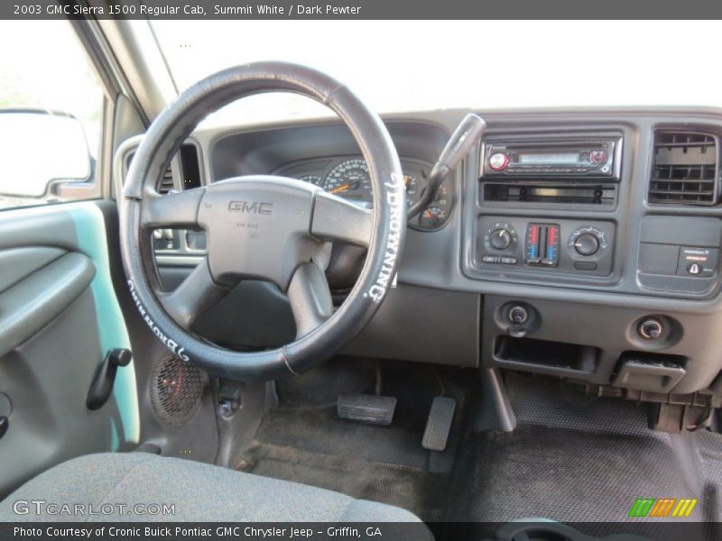 Dashboard of 2003 Sierra 1500 Regular Cab