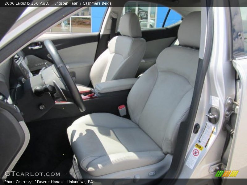 Tungsten Pearl / Cashmere Beige 2006 Lexus IS 250 AWD