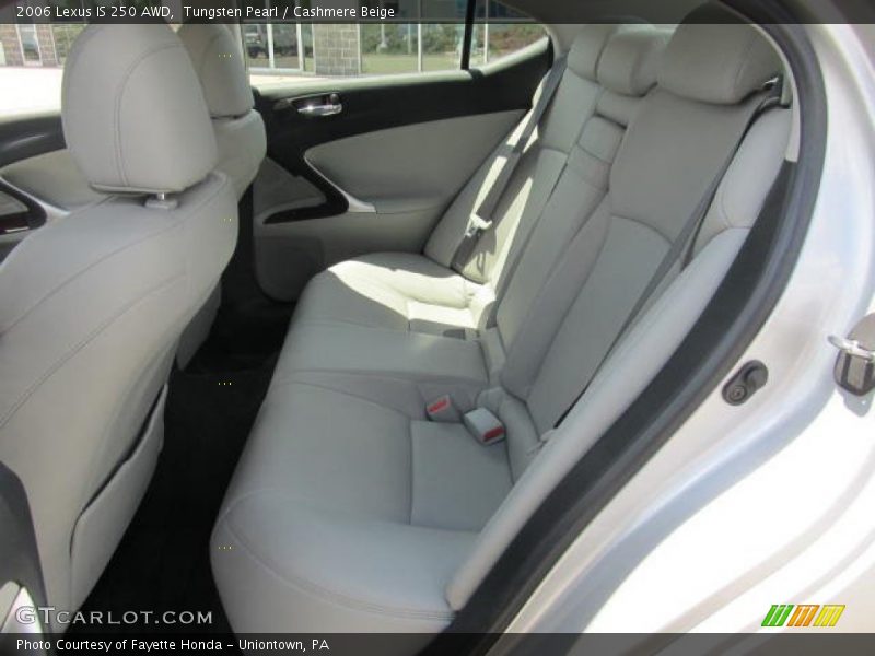 Tungsten Pearl / Cashmere Beige 2006 Lexus IS 250 AWD