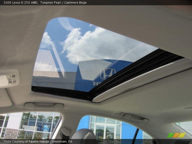 Tungsten Pearl / Cashmere Beige 2006 Lexus IS 250 AWD
