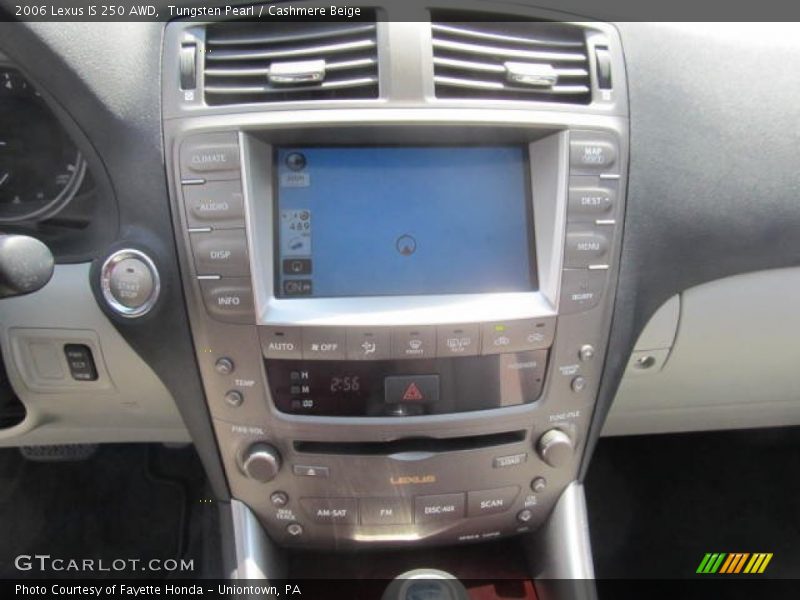 Tungsten Pearl / Cashmere Beige 2006 Lexus IS 250 AWD