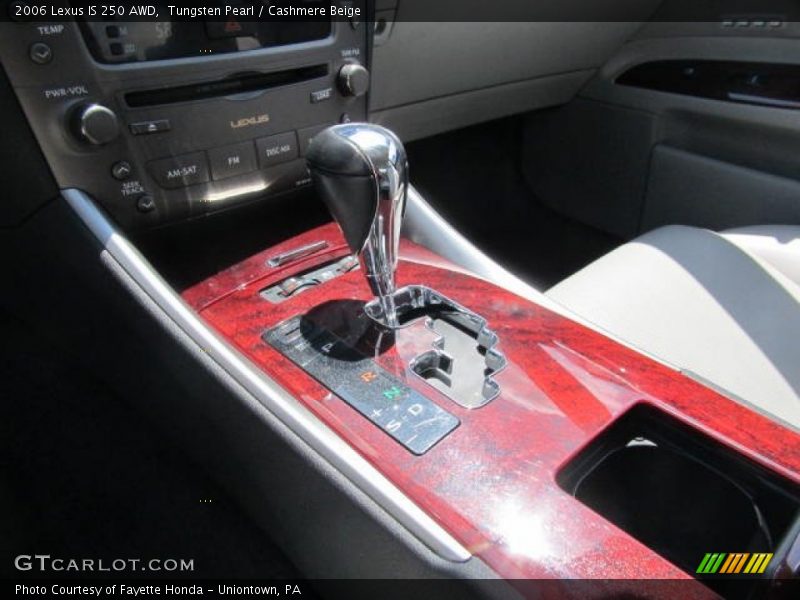 Tungsten Pearl / Cashmere Beige 2006 Lexus IS 250 AWD