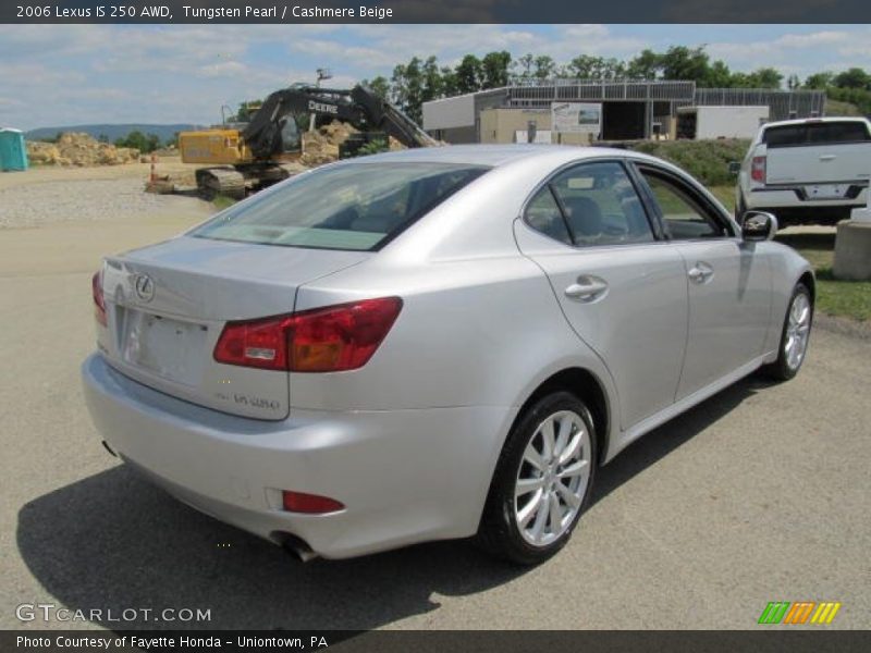 Tungsten Pearl / Cashmere Beige 2006 Lexus IS 250 AWD