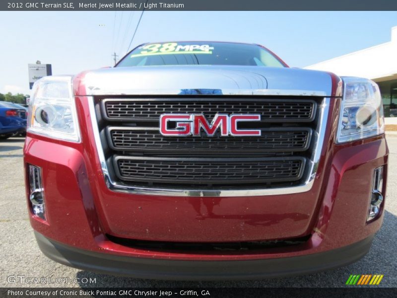 Merlot Jewel Metallic / Light Titanium 2012 GMC Terrain SLE