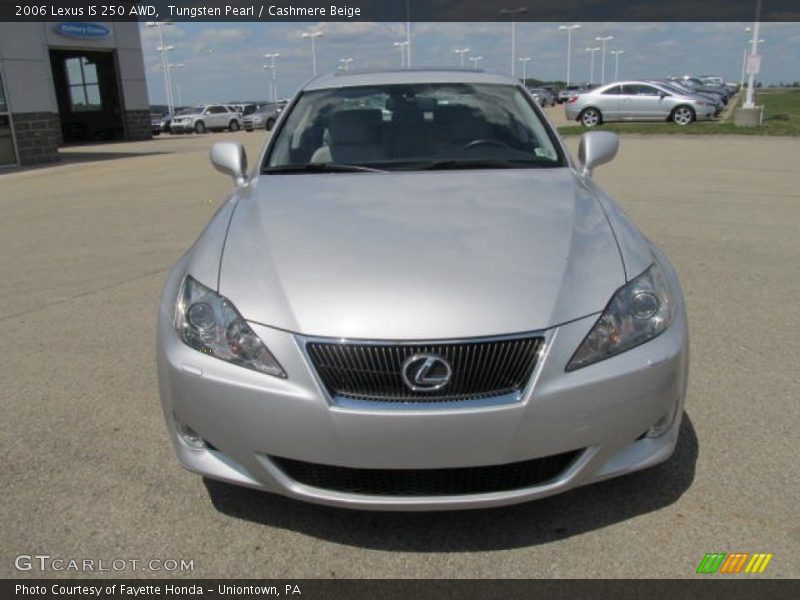 Tungsten Pearl / Cashmere Beige 2006 Lexus IS 250 AWD