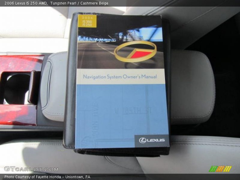 Tungsten Pearl / Cashmere Beige 2006 Lexus IS 250 AWD