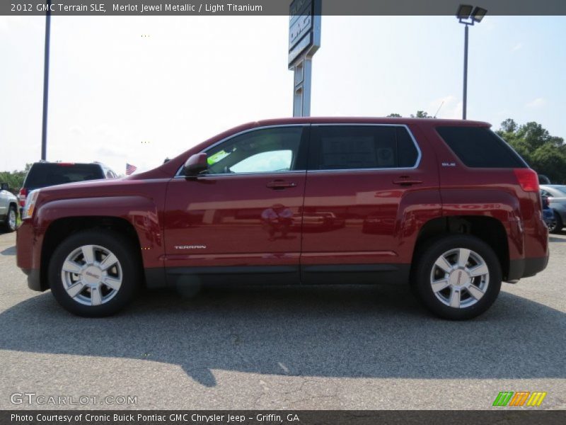 Merlot Jewel Metallic / Light Titanium 2012 GMC Terrain SLE