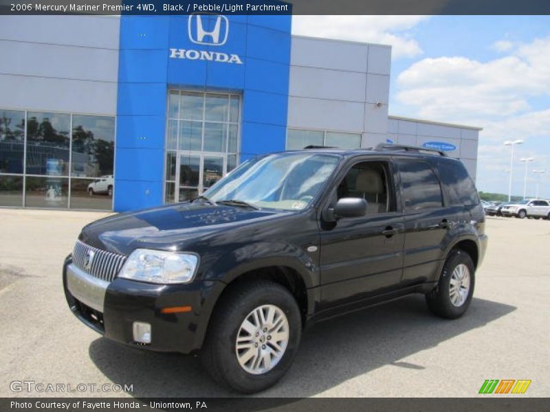 Black / Pebble/Light Parchment 2006 Mercury Mariner Premier 4WD