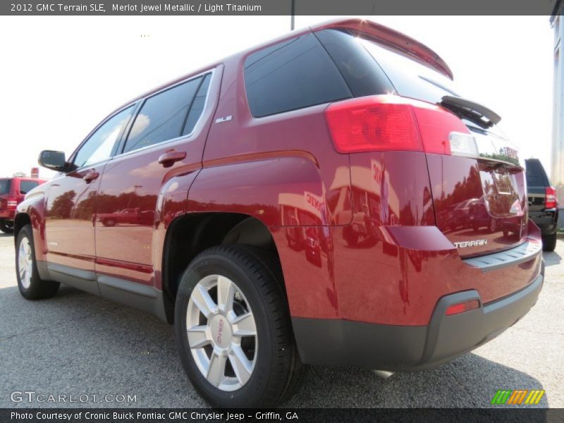 Merlot Jewel Metallic / Light Titanium 2012 GMC Terrain SLE