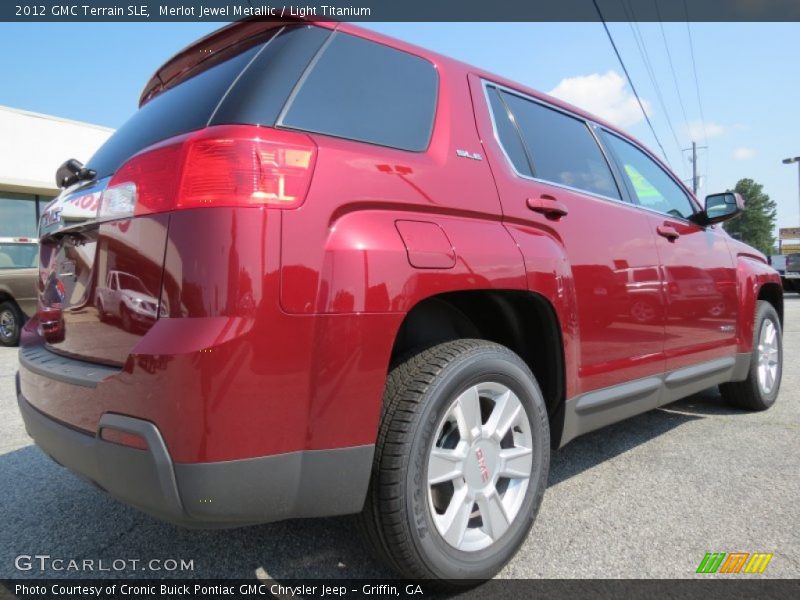 Merlot Jewel Metallic / Light Titanium 2012 GMC Terrain SLE