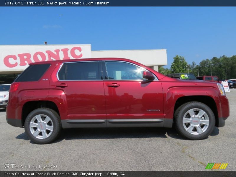 Merlot Jewel Metallic / Light Titanium 2012 GMC Terrain SLE