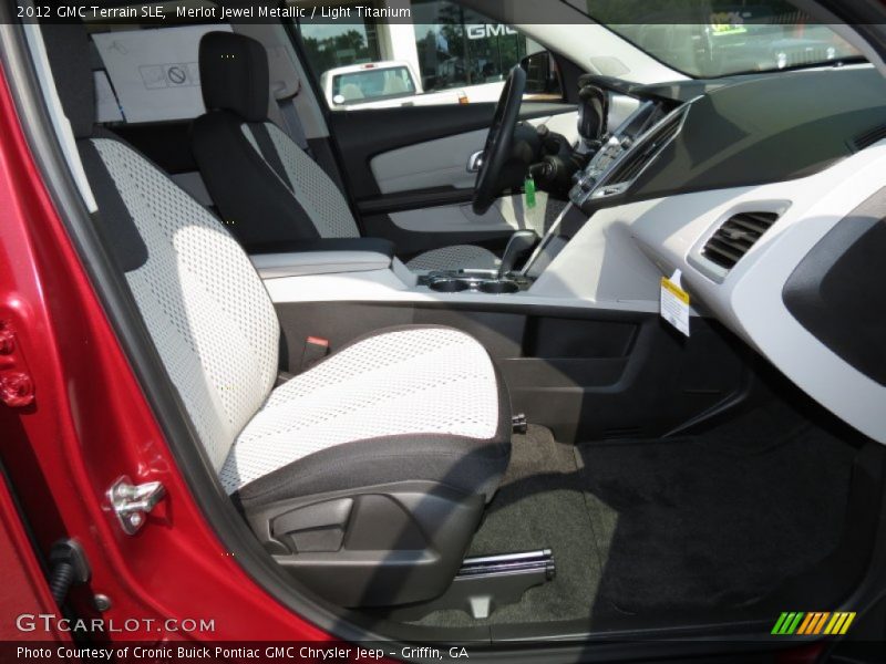 Merlot Jewel Metallic / Light Titanium 2012 GMC Terrain SLE