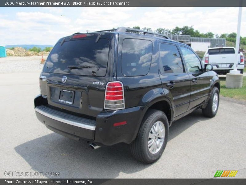 Black / Pebble/Light Parchment 2006 Mercury Mariner Premier 4WD
