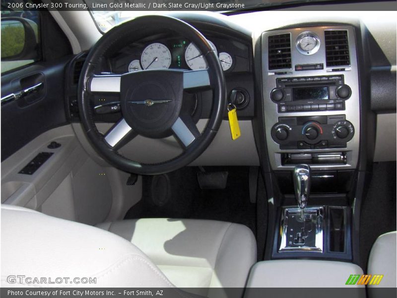 Linen Gold Metallic / Dark Slate Gray/Light Graystone 2006 Chrysler 300 Touring