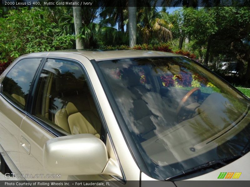 Mystic Gold Metallic / Ivory 2000 Lexus LS 400
