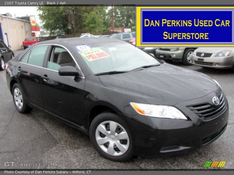 Black / Ash 2007 Toyota Camry LE