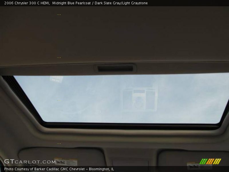 Midnight Blue Pearlcoat / Dark Slate Gray/Light Graystone 2006 Chrysler 300 C HEMI