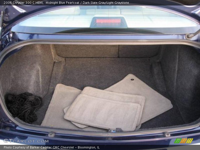 Midnight Blue Pearlcoat / Dark Slate Gray/Light Graystone 2006 Chrysler 300 C HEMI