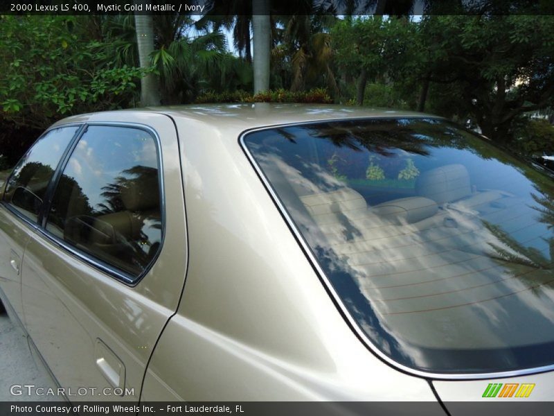 Mystic Gold Metallic / Ivory 2000 Lexus LS 400