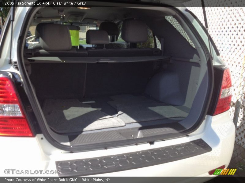 Clear White / Gray 2009 Kia Sorento LX 4x4