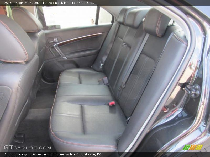 Tuxedo Black Metallic / Steel Gray 2010 Lincoln MKZ AWD