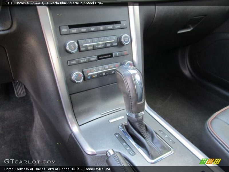 Tuxedo Black Metallic / Steel Gray 2010 Lincoln MKZ AWD