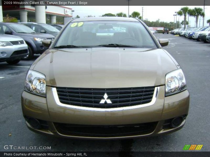 Canyon Beige Pearl / Beige 2009 Mitsubishi Galant ES