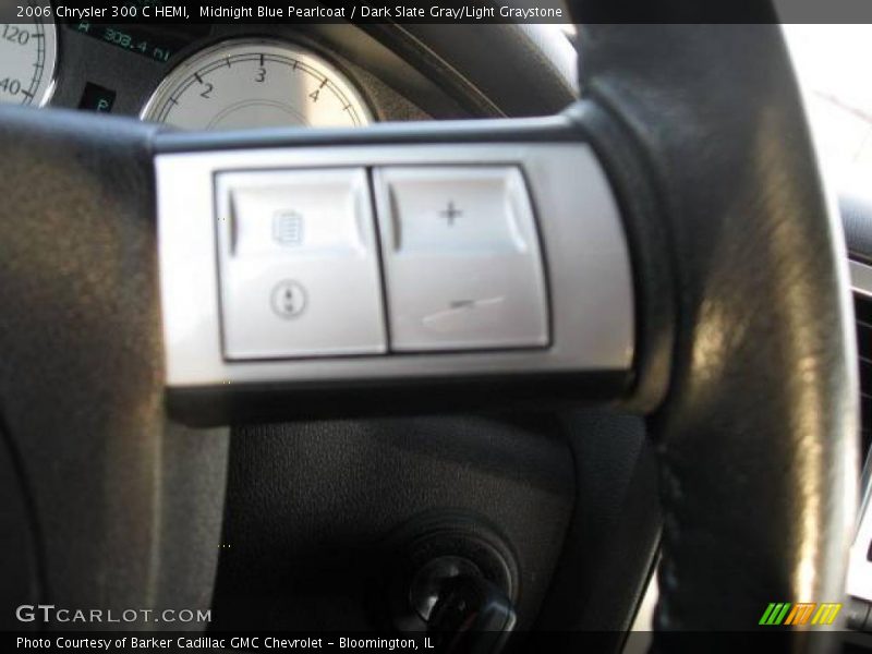 Midnight Blue Pearlcoat / Dark Slate Gray/Light Graystone 2006 Chrysler 300 C HEMI