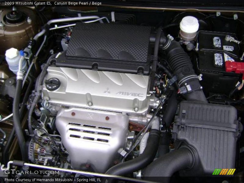 Canyon Beige Pearl / Beige 2009 Mitsubishi Galant ES