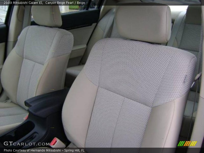 Canyon Beige Pearl / Beige 2009 Mitsubishi Galant ES