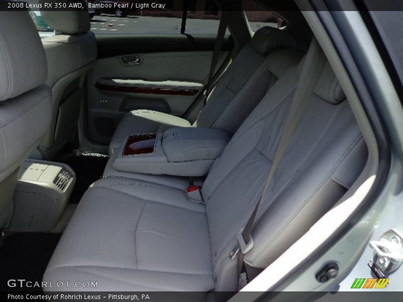 Bamboo Pearl / Light Gray 2008 Lexus RX 350 AWD