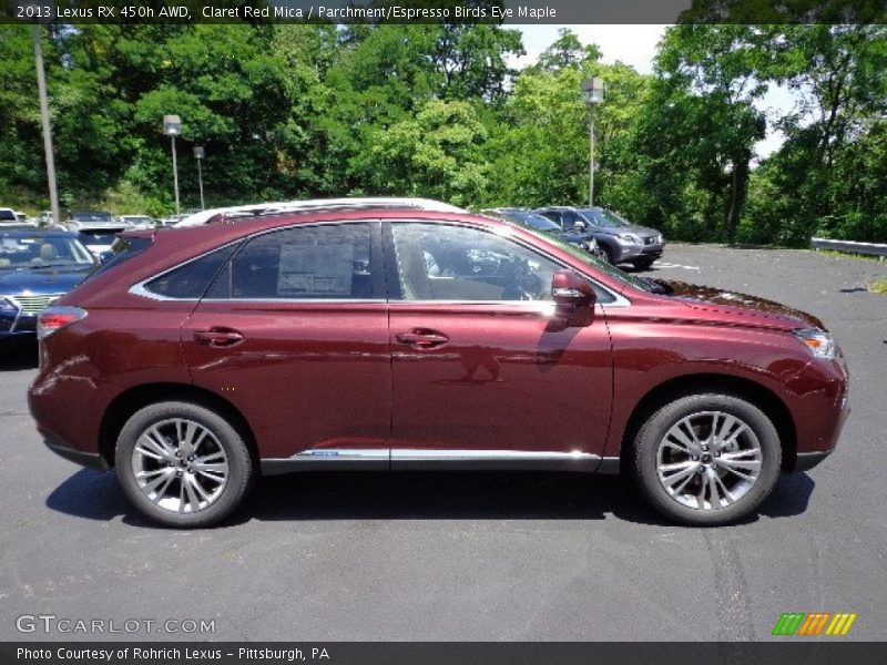  2013 RX 450h AWD Claret Red Mica
