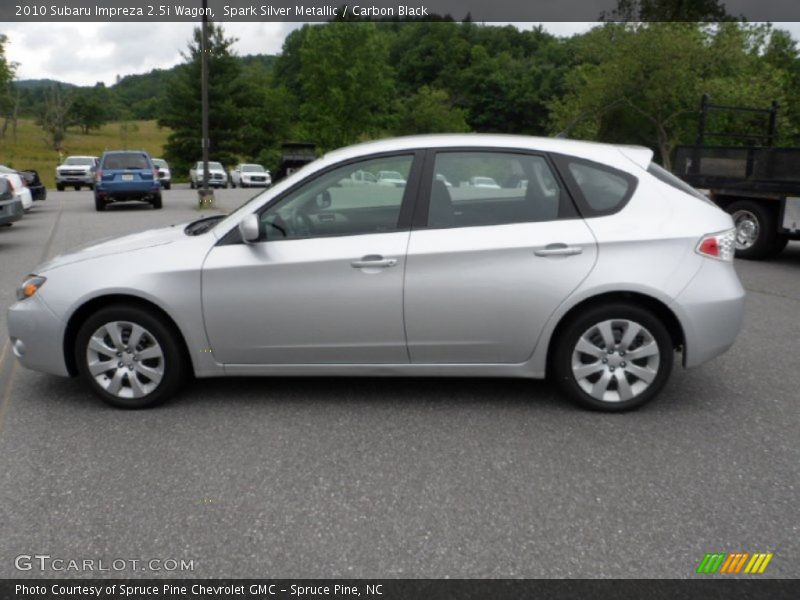 Spark Silver Metallic / Carbon Black 2010 Subaru Impreza 2.5i Wagon
