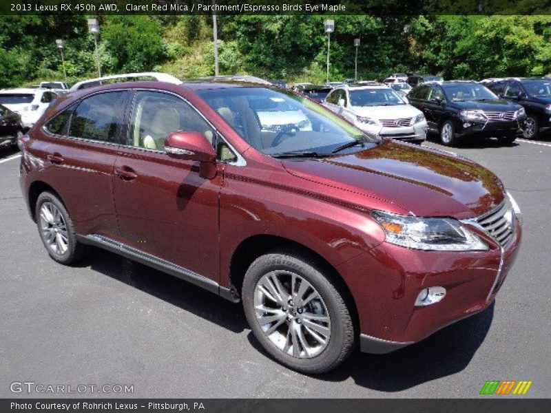 Front 3/4 View of 2013 RX 450h AWD