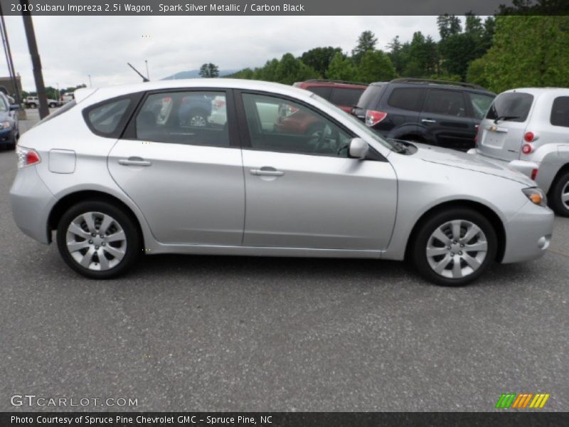 Spark Silver Metallic / Carbon Black 2010 Subaru Impreza 2.5i Wagon