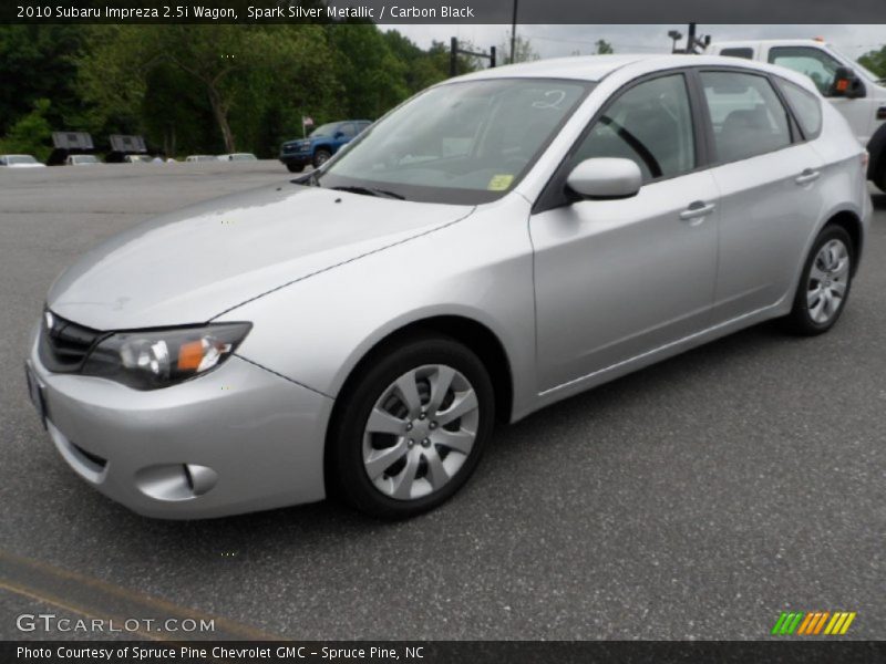 Spark Silver Metallic / Carbon Black 2010 Subaru Impreza 2.5i Wagon