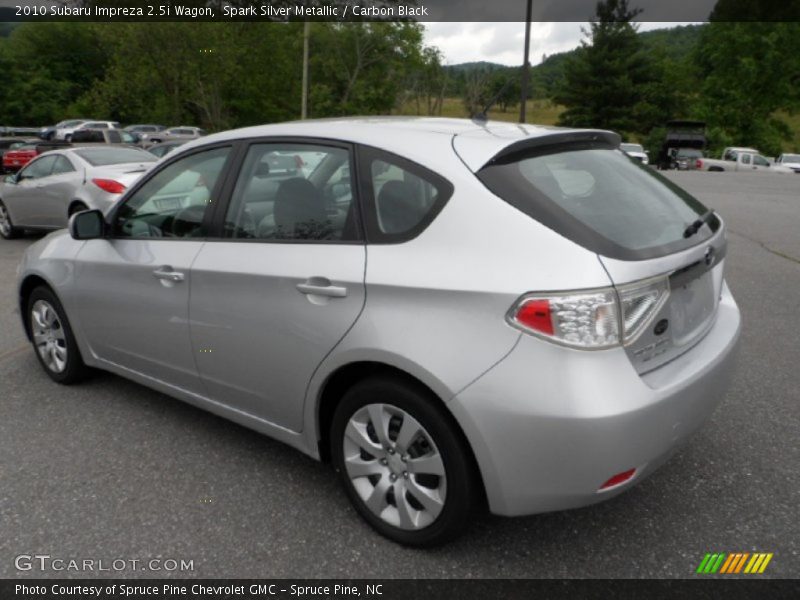 Spark Silver Metallic / Carbon Black 2010 Subaru Impreza 2.5i Wagon