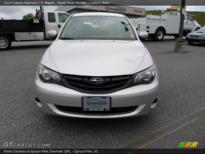 Spark Silver Metallic / Carbon Black 2010 Subaru Impreza 2.5i Wagon