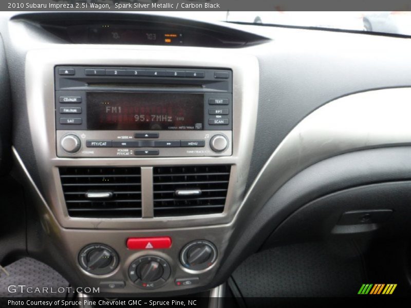 Spark Silver Metallic / Carbon Black 2010 Subaru Impreza 2.5i Wagon