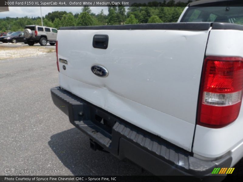 Oxford White / Medium/Dark Flint 2008 Ford F150 XL SuperCab 4x4