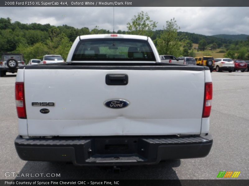 Oxford White / Medium/Dark Flint 2008 Ford F150 XL SuperCab 4x4