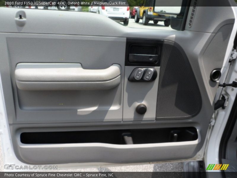 Oxford White / Medium/Dark Flint 2008 Ford F150 XL SuperCab 4x4