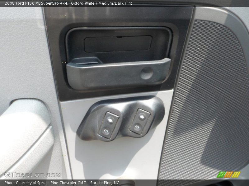 Oxford White / Medium/Dark Flint 2008 Ford F150 XL SuperCab 4x4