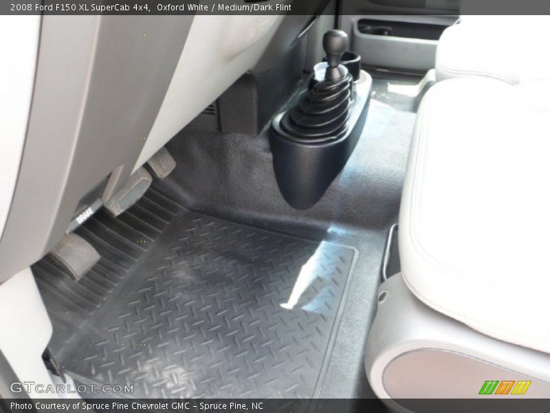 Oxford White / Medium/Dark Flint 2008 Ford F150 XL SuperCab 4x4