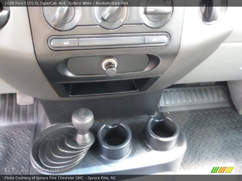 Oxford White / Medium/Dark Flint 2008 Ford F150 XL SuperCab 4x4