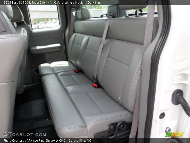 Oxford White / Medium/Dark Flint 2008 Ford F150 XL SuperCab 4x4